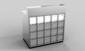 Theken-Grundelement silber